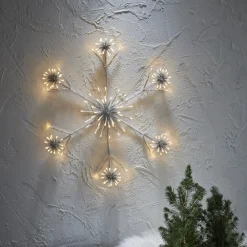 STAR TRADING LED-dekorasjonsbelysning Flower Snowflake Ø 60 cm Hot