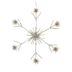 STAR TRADING LED-dekorasjonsbelysning Flower Snowflake Ø 60 cm Hot