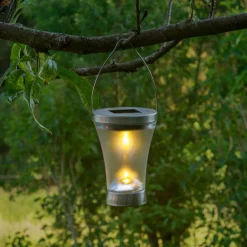 Näve LED-deko-solcellelampe 5146408 jordspyd 8-er-sett New