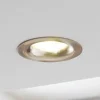 EGLO LED-downlight Saliceto rund fast 2 700K nikkel| Downlights