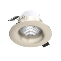 EGLO LED-downlight Saliceto rund fast 2 700K nikkel| Downlights