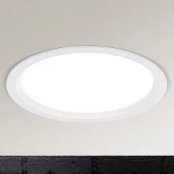 ORION LED-downlight Spock dimbar Ø 17 cm hvit Hot