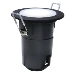 Fumagalli LED-downlight Teresa 90, GU10, CCT, 6 W, svart| Downlights