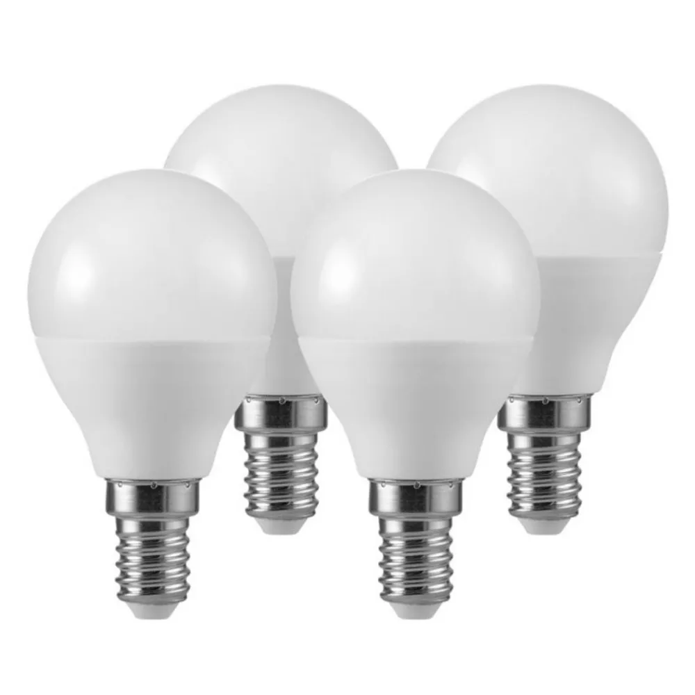 Müller-Licht LED-dråpepære E14 4,5W 2°700°K matt 3+1 sett| Led-Pærer