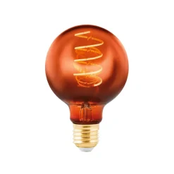 EGLO LED-globe E27 G80 4 W filament 2 000 K kobber Clearance