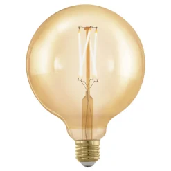 EGLO LED-globepære E27 G125 4W 1°700 K filament gull| E27 Pærer