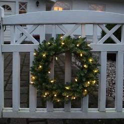 STAR TRADING LED-grankrans Calgary Ø 50 cm| Julebelysning|Dekorasjonsbelysning