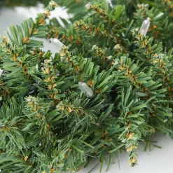 STAR TRADING LED-grankrans Calgary Ø 50 cm| Julebelysning|Dekorasjonsbelysning