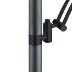 HELL LED-gulvlampe Andy, 3 lyskilder, antrasitt, CCT, dimmer| Gulvlamper