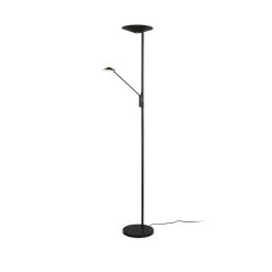 Trio Lighting LED-gulvlampe Brantford leselampe svart matt Online