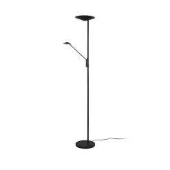 Trio Lighting LED-gulvlampe Brantford leselampe svart matt Online