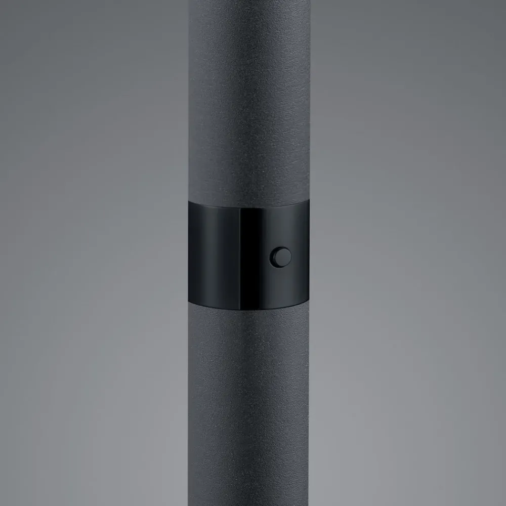 HELL LED-gulvlampe Dual CCT, dimbar, svart| Gulvlamper