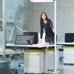 Waldmann LED-gulvlampe Lavigo DPS 14000, 4 000 K, hvit Clearance