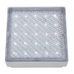 Searchlight LED-gulvlampe Walkover, IP68 15x15cm, innfelt i gulvet| Nedfelt Utebelysning|Utespotter