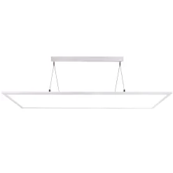 Deko-Light LED-hengelampe 3422, kantet, dip-bryter, hvit| Butikkbelysning|Kontorbelysning