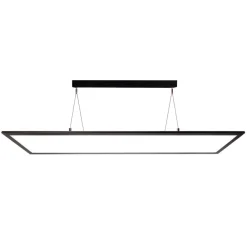 Deko-Light LED-hengelampe 3422, kantet, dip-bryter, svart| Butikkbelysning|Led-Innendørs