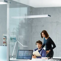 Waldmann LED-hengelampe Lavigo, DPP 16000/840/D hvit| Butikkbelysning