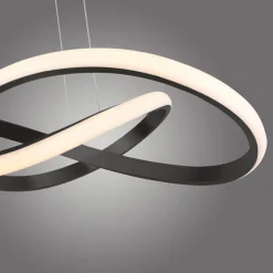 JUST LIGHT. GmbH LED-hengelampe Maria, 3-trinns dimbar, svart Online