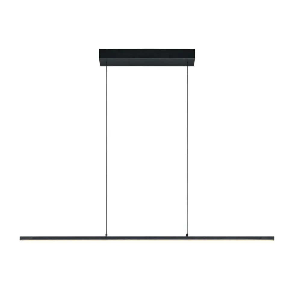 HELL LED-hengelampe Queens 2.0 CCT LED, svart Outlet