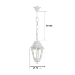 Fumagalli LED-hengelampen Sichem Anna 6W 2 700 K hvit/klar New