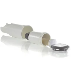 Fumagalli LED-innfellingslampe Aldo rund svart/klar 3 000 K Online