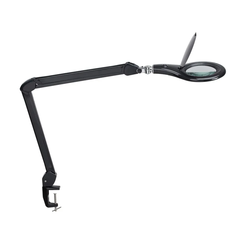 Maul LED-klemmelampe makro, svart, høyde 50 cm Sale