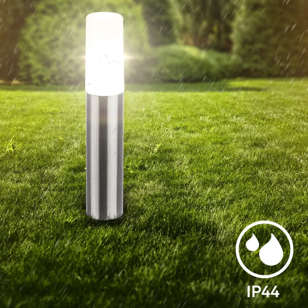 Briloner LED-lampe med jordspyd 3925032 12V 3x startpakke stål Ø 4 cm| Utespotter