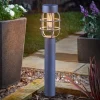 SMART GARDEN LED-lampe med jordspyd Anglia, sett med 2, antrasitt, IP44| Solcellelamper|Utespotter