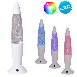Näve LED-lavalampe Glitter| Dekorasjonsbelysning