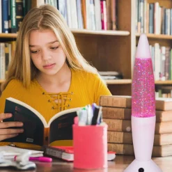 Näve LED-lavalampe Glitter| Dekorasjonsbelysning