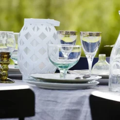 STAR TRADING LED-lykt Flame Lantern, hvit, høyde 23 cm Outlet