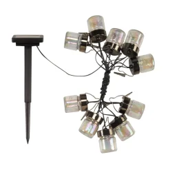 SMART GARDEN LED-lyslenke Firefly Opal, 10 lyskilder, IP44| Solcellelamper