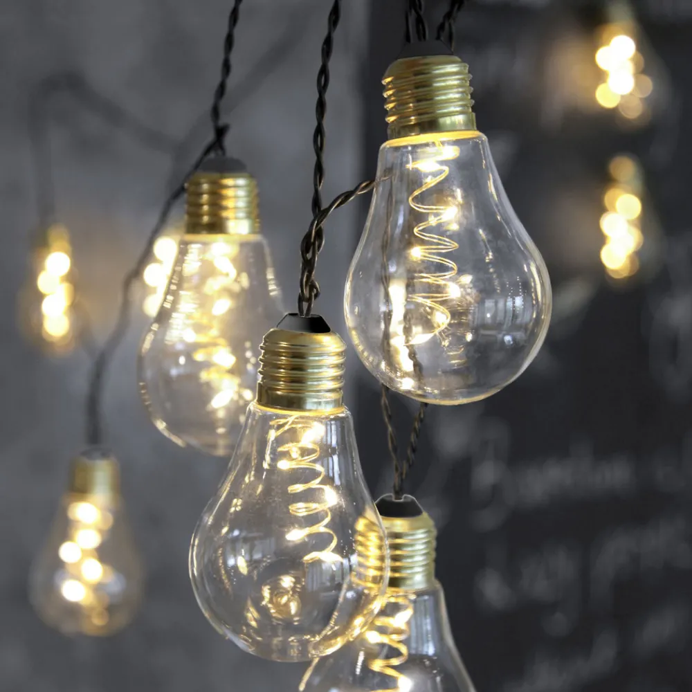 STAR TRADING LED-lyslenke Glow, glass, klar Sale