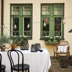 STAR TRADING LED-lyslenke Glow, ti lyskilder, røykgrå Outlet