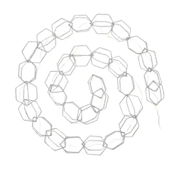 Markslöjd LED-lyslenke Serve, 20 lyskilder, sølv New