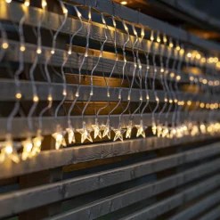 STAR TRADING LED-lysnett StarNet klar plast lengde 480 cm 160 lysdioder Discount