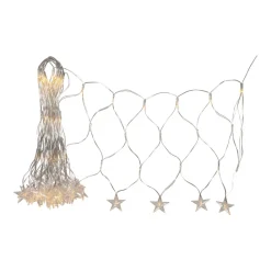 STAR TRADING LED-lysnett StarNet klar plast lengde 480 cm 160 lysdioder Discount