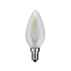 STAR TRADING LED-mignonpære E14 B35 2W 2 700 K filament 250lm Discount
