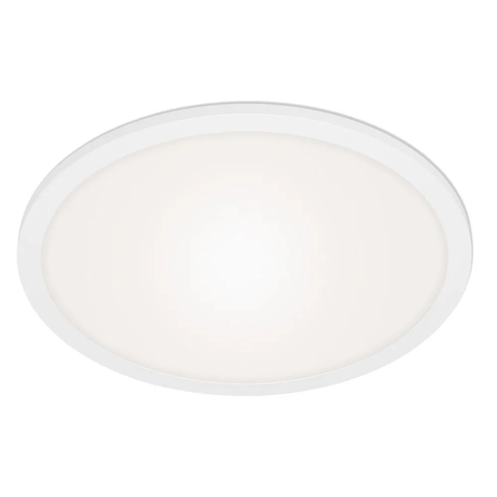 Briloner LED-panel Piatto CCT fjernkontroll, rund, hvit| Butikkbelysning