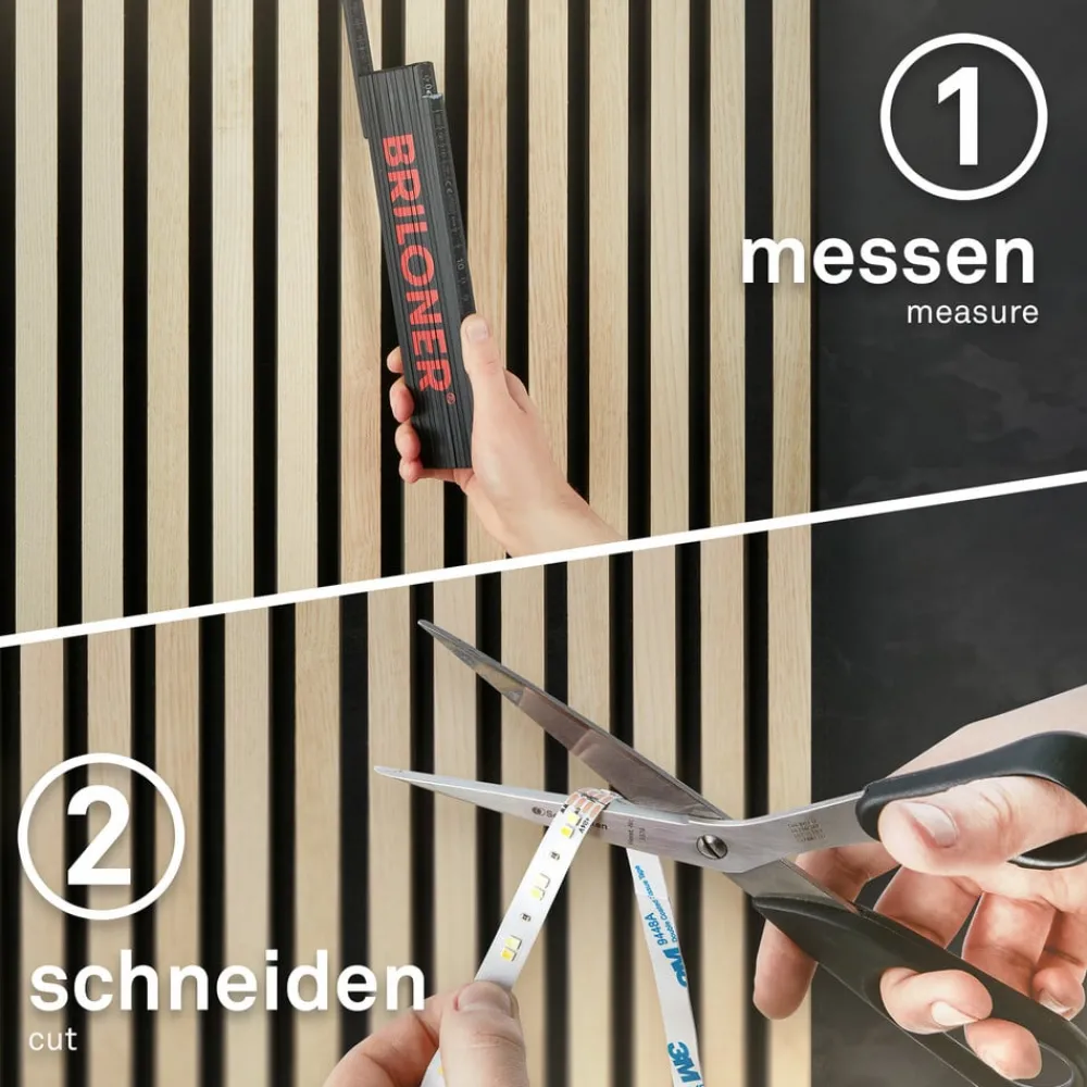 Briloner LED-panel Pimp your panel, startsett, lengde 2,6 m| Lysstriper