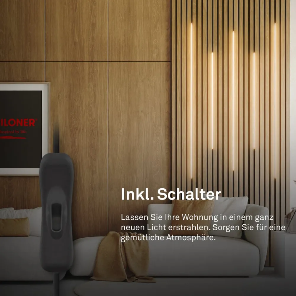 Briloner LED-panel Pimp your panel, startsett, lengde 2,6 m| Lysstriper