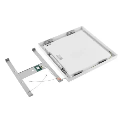Deko-Light LED-panel PRO OFFICE SANO, 63 x 63 cm, dimbar, hvit, metall CCT Hot