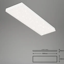 Briloner LED-panel Rammeløst SL WiFi Bluetooth 100x25cm| Smarthus Belysning