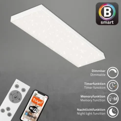 Briloner LED-panel Rammeløst SL WiFi Bluetooth 100x25cm| Smarthus Belysning