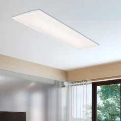 Briloner LED-panel Simple, hvit, ultraflat, 100 x 25 cm Outlet