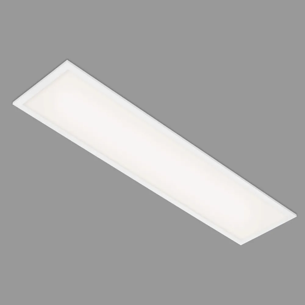 Briloner LED-panel Simple, hvit, ultraflat, 100 x 25 cm Outlet