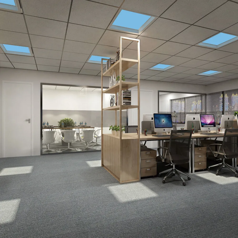 Hera LED-panel Sky Window 60x60 cm med monteringsramme New