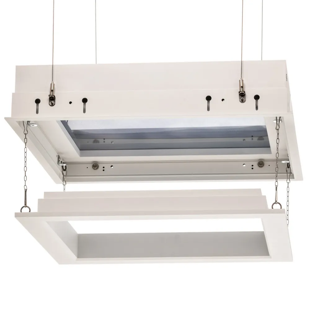 Hera LED-panel Sky Window 60x60 cm med monteringsramme New