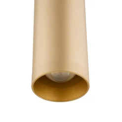 Argon LED-pendellampe Rulo, gull, Ø 3,2 cm, stål, 3000 K Online