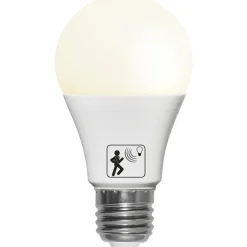 STAR TRADING LED-pære A60 E27 4,8W 2700K med bevegelsessensor Outlet